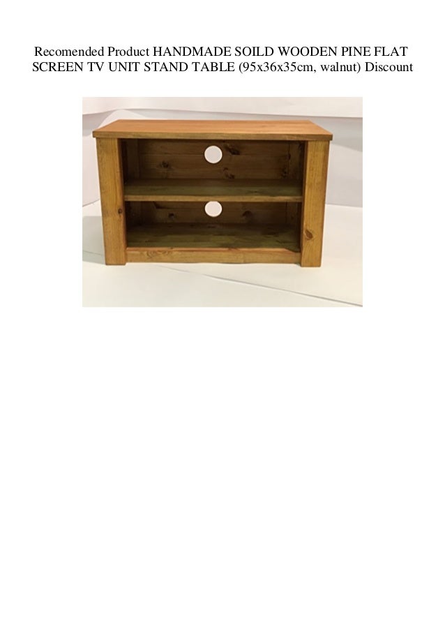 Recomended Product Handmade Soild Wooden Pine Flat Screen Tv Unit Sta