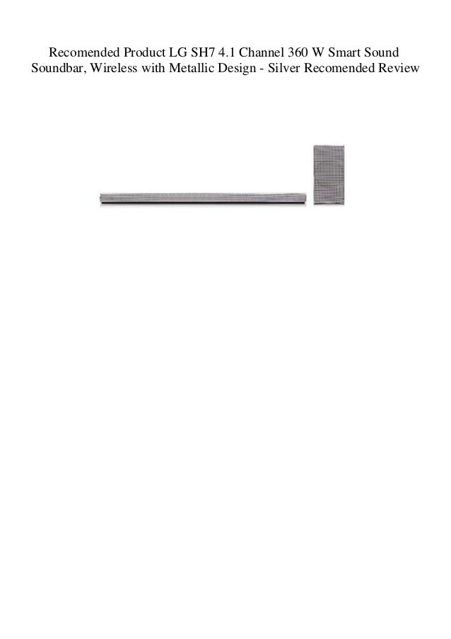 lg soundbar sh7