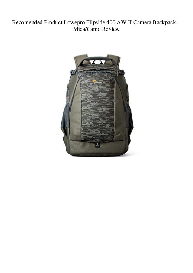 lowepro flipside 400 aw ii camera backpack