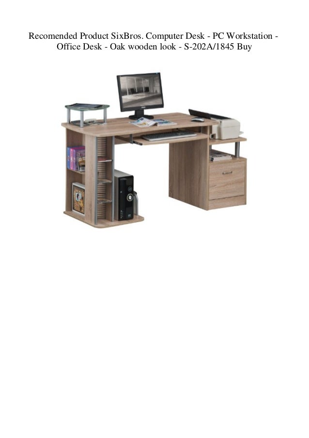 Recomended Product Sixbros Computer Desk Pc Workstation Office D