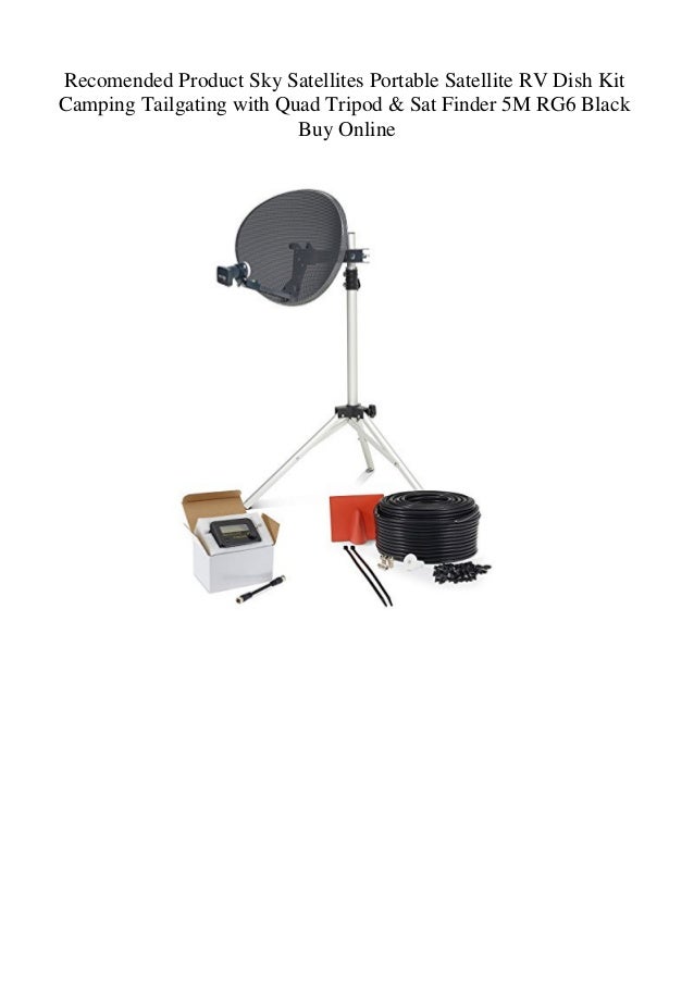 Product Sky Satellites Portable Satellite RV Dish Kit Camp…