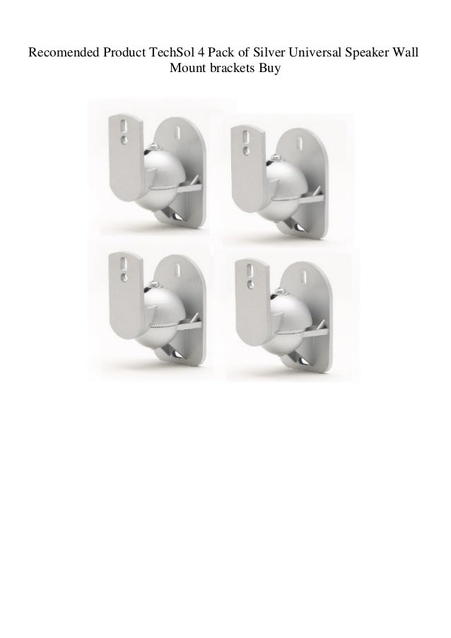 universal speaker wall mount brackets