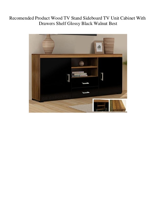 Recomended Product Wood Tv Stand Sideboard Tv Unit Cabinet With Drawe