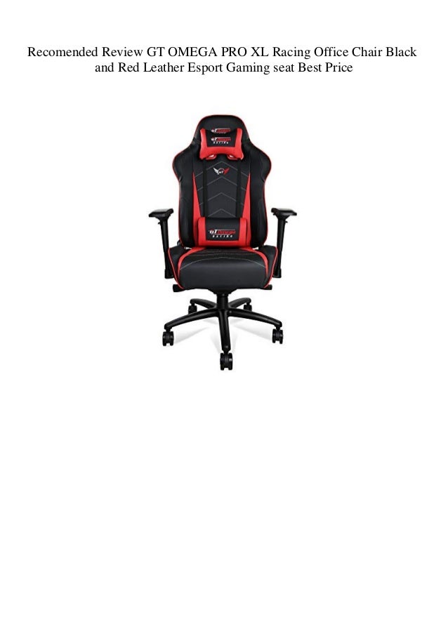 gt omega pro racing office chair black next red leather