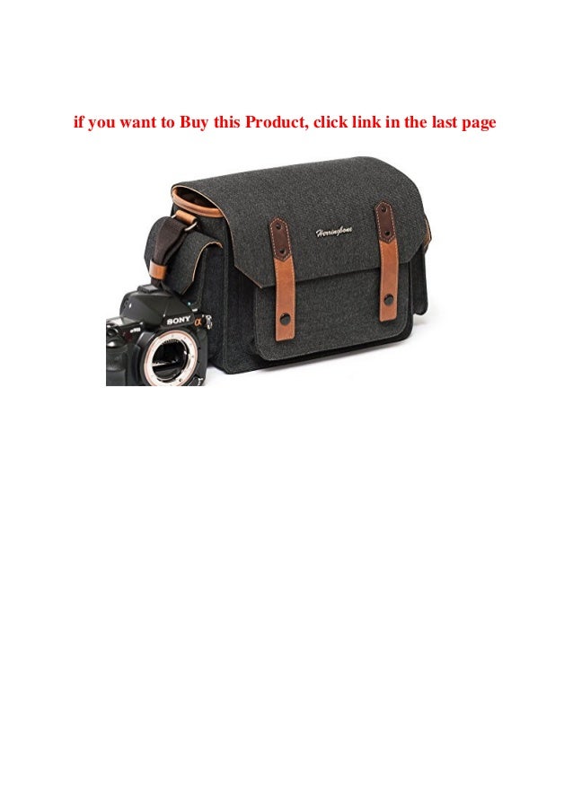 herringbone camera bag