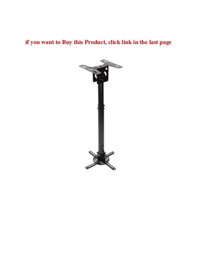 Recomended Review Optoma Universal Projector Ceiling Pole Mount Bla