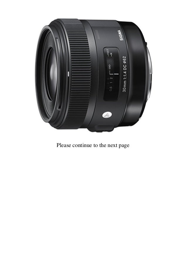 Recomended Review Sigma 30mm F1 4 Dc Hsm Fit Lens For Canon Buy Best
