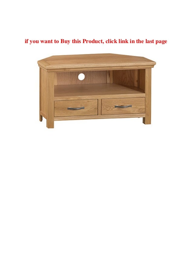 Recomended Review Stirling Oak Corner Tv Unit Best Price