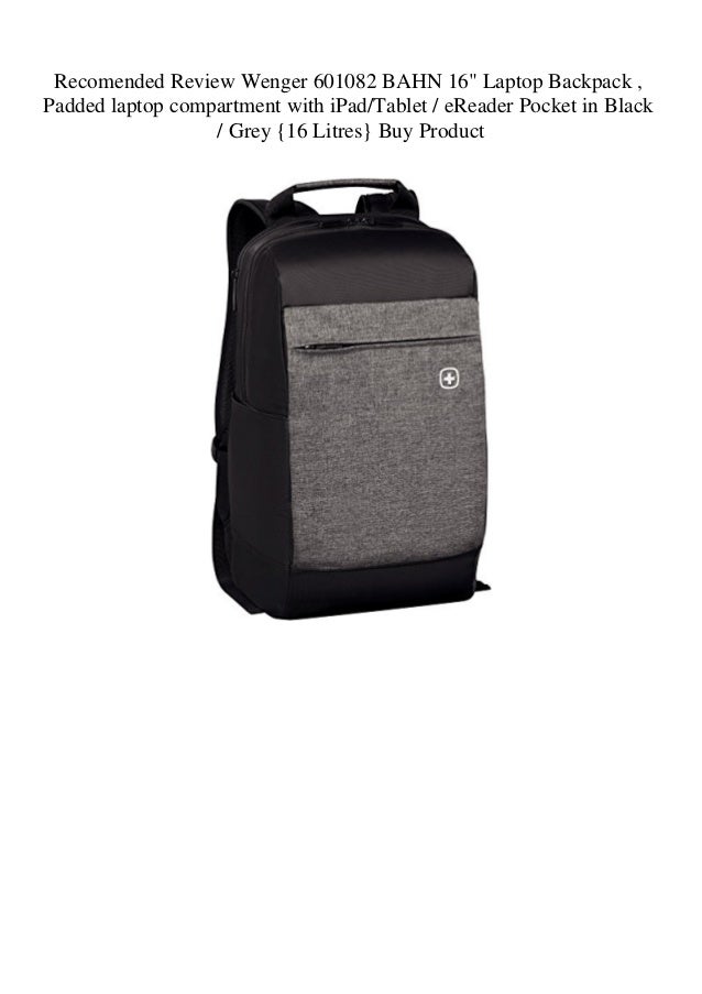backpack with laptop and ipad compartment