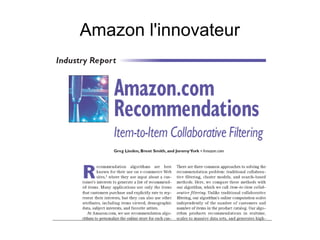 Amazon l'innovateur
 