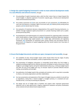 Recommendation of the Council on Budgetary Governance | PDF