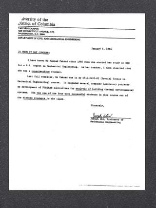 Recommendation Letters Certificates