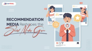 RECOMMENDATION
MEDIA Reshapes the
Social Media Game
Social Media Game
 
