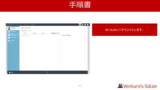 Pythonの特徴
• 簡潔で可読性が高い
• 拡張性が高い
• 豊富な数学・科学系ライブラリ
• データの取得、パース、計算、描画用のライブラリ
• マルチプラットフォーム
• Windows, Linux, Mac
• マルチパラダイム
• オブジェクト指向、手続き型、関数型
• 機械学習勉強用のサンプルコードが多い
52
エクセレントな高水準言語
 