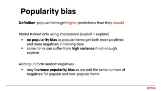 Recommendation Modeling with Impression Data at Netflix | PPTX