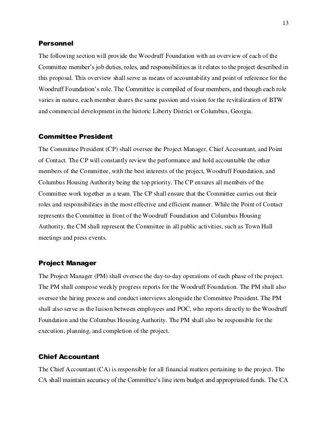 example proposal document