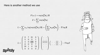 Calculate derivative and do gradient ascent




-   Assign all latent vectors small random values
-   Perform gradient asc...