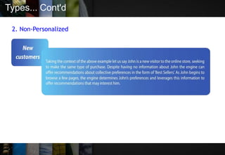 Types... Cont'd
2. Non-Personalized
 