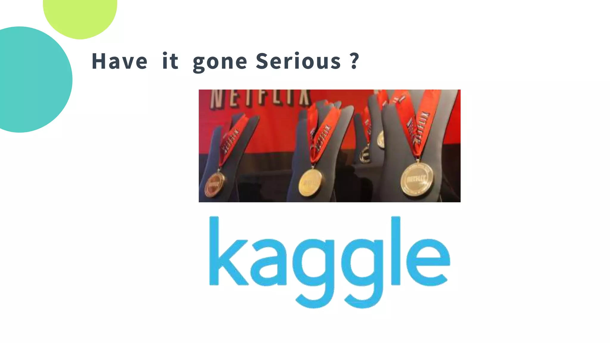 Have it gone Serious ?
 