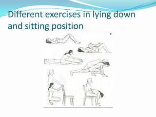 Recommended antenatal &post natal exercises | PPTX