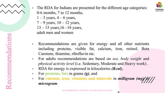 Seeda Rda RDA in India | PPTX | Endocrine and Metabolic Diseases | Diseases and ...