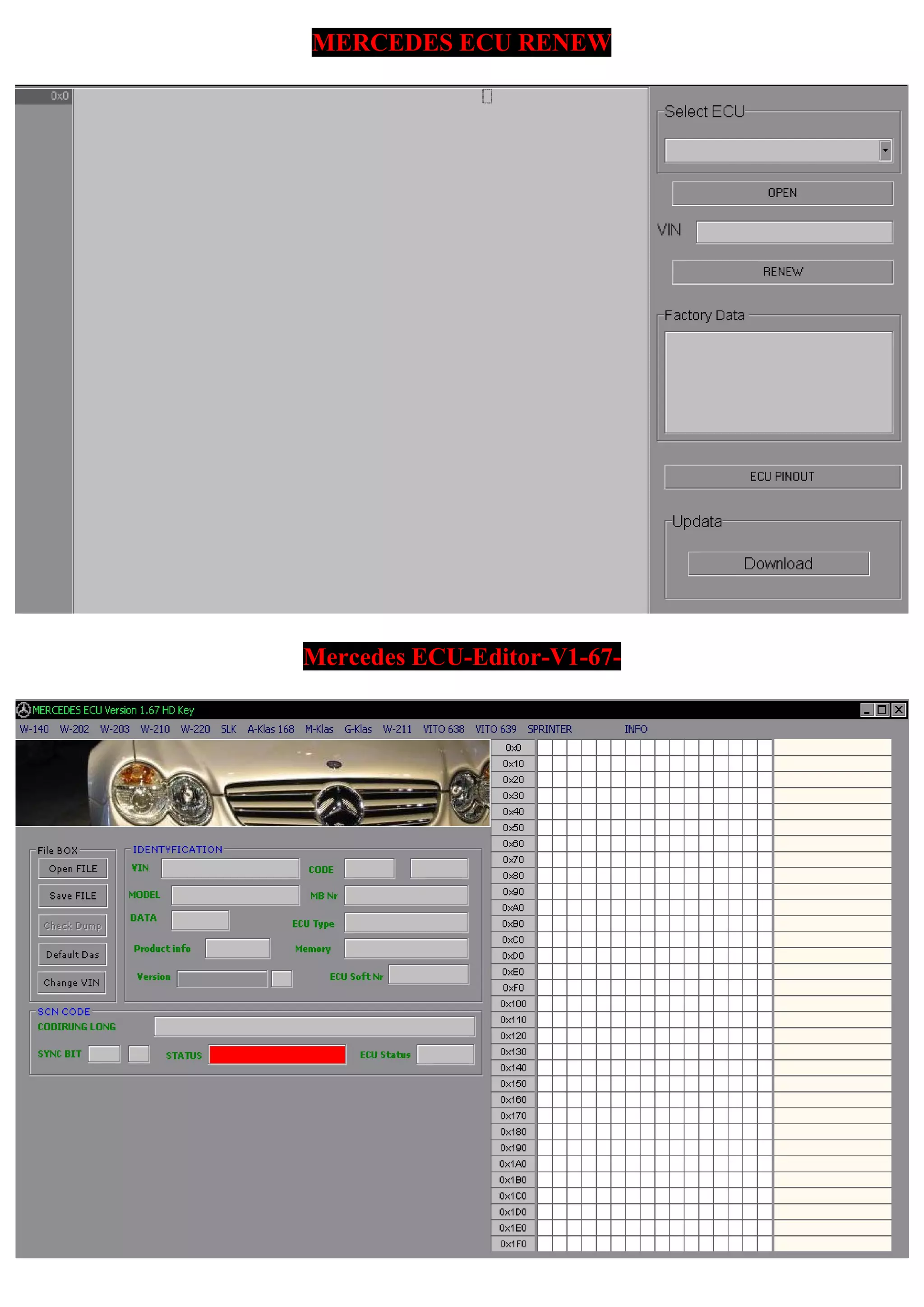 MERCEDES ECU RENEW
-67-V1-Editor-Mercedes ECU