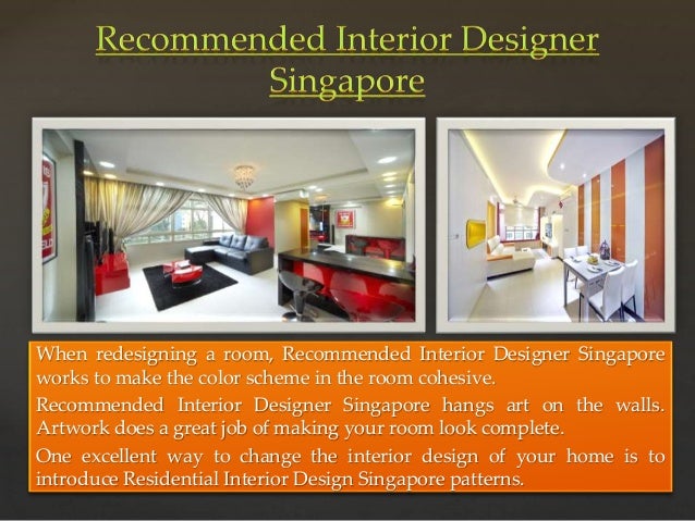 Residential Interior Design Singapore