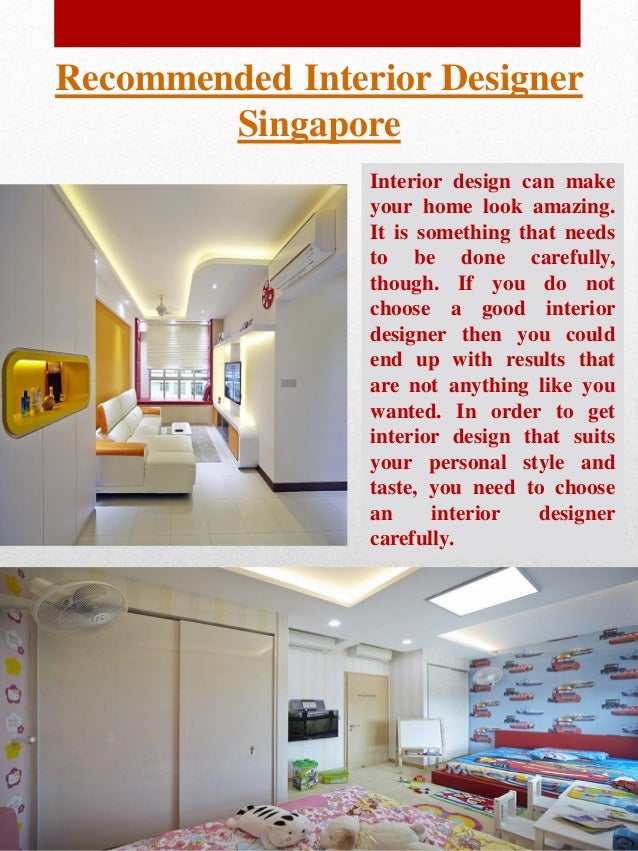 interior designer singapore