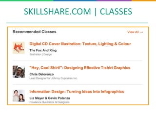 SKILLSHARE.COM | CLASSES
 