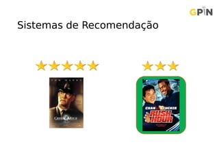 Sistemas de Recomendação
 