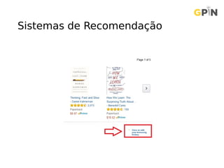 Sistemas de Recomendação
 