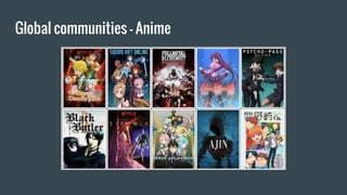 Global communities - Anime
 