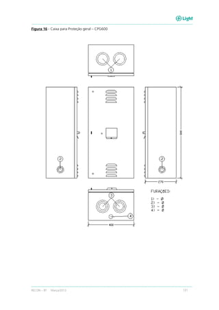RECON – BT Março/2013 131
Figura 16 - Caixa para Proteção geral – CPG600
 