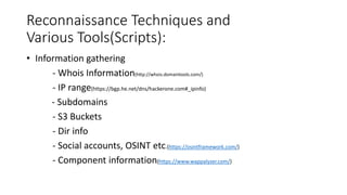 Reconnaissance | PPT