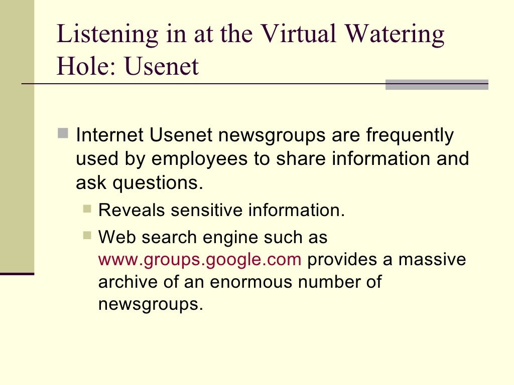 Reconnaissance & Scanning
