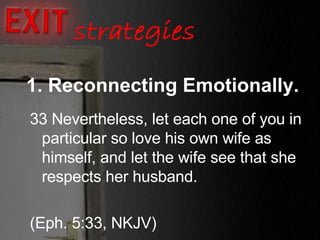 Reconnecting With Your Spouse | PPT