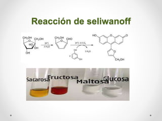 Reacción de seliwanoff
 