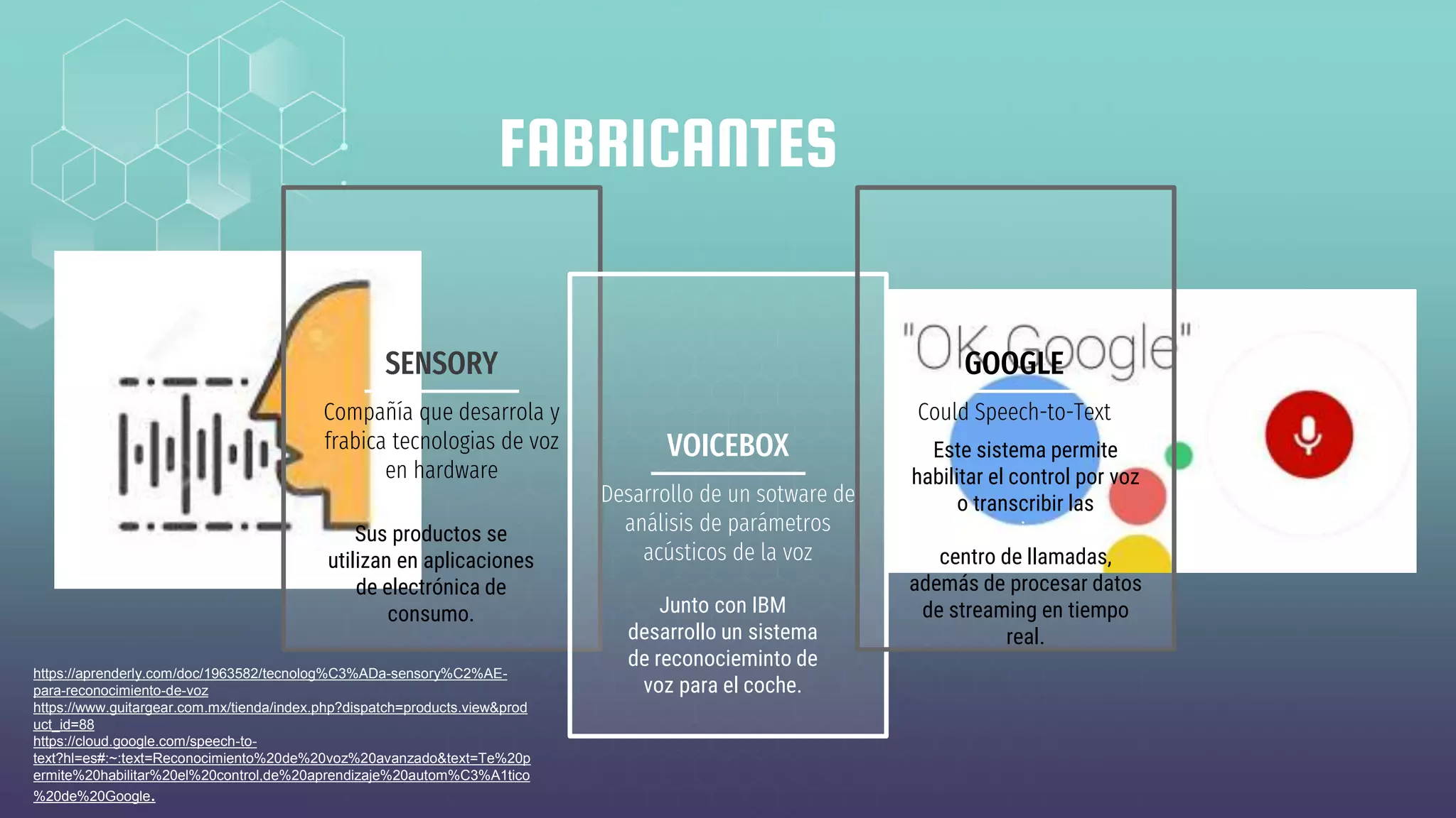 Reconocimiento de voz | PPTX