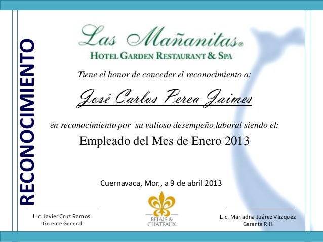 reconocimiento mañanitas diploma de reconocimiento