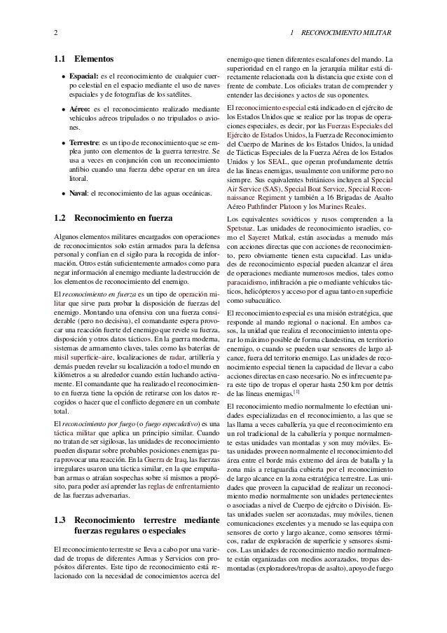 Reconocimiento militar