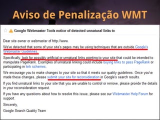 Aviso de Penalização WMT
 