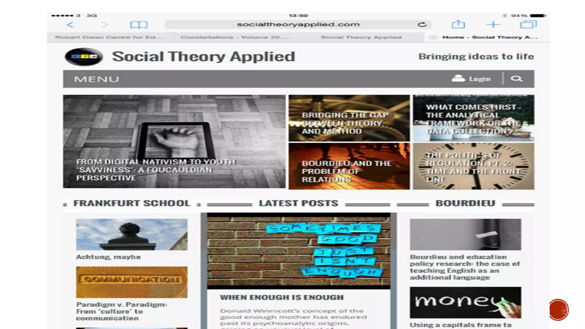 Reconsidering digital education through a theory of practice 