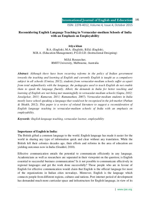 Dissertation on language teaching or learning
