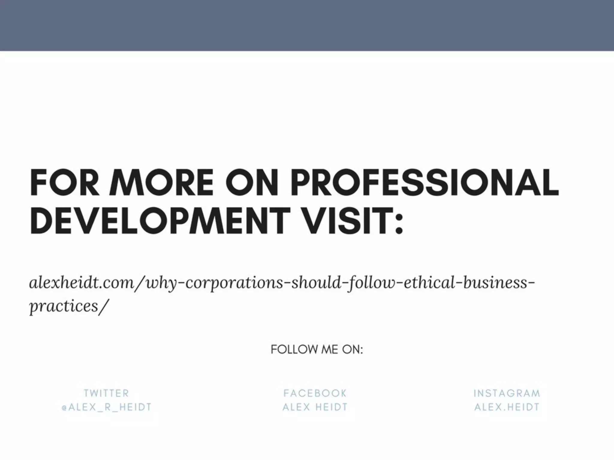 Reconsidering Work-life Balance with Alex Heidt