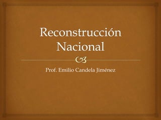 Prof. Emilio Candela Jiménez
 