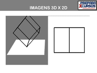 IMAGENS 3D X 2D
 