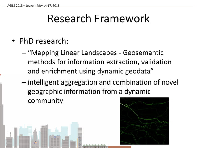 Reconstructing movement traces throug a hybrid map matching algorithm | PPT