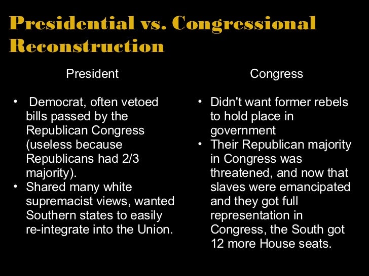 essays on congressional reconstruction You just finished post-civil war reconstruction in the south nice work more apush sample essays the ‘50s and ‘60s: decades of prosperity and protest (dbq. essays on congressional reconstruction You just finished post-civil war reconstruction in the south nice work more apush sample essays the ‘50s and ‘60s: decades of prosperity and protest (dbq.