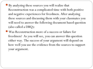 Reconstructiondocuments | PPT