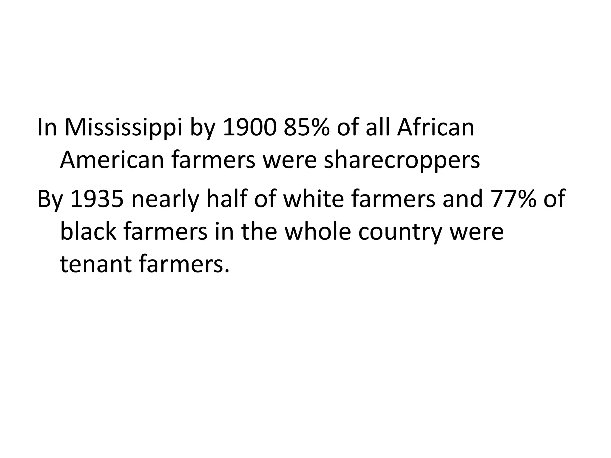 Reconstruction lesson 5 sharecropping | PPTX